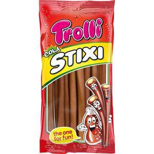 Trolli Cola Stixi żelki o orzeźwiającym smaku coli 85g