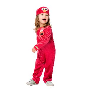 Sesame Street - Kostüm ‘” ’"Elmo"“ - Baby-Girls BN4793 (92) (Rot)
