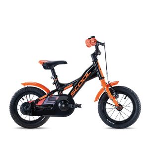 S'COOL XXlite 12-1S - orange/black | 12 Zoll Fahrrad für Kinder und Jugendliche | Fahrrad für Jungen | Kinderfahrrad mit hochwertigen Komponenten