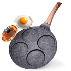 Granit-Bratpfanne Für 4 Eier, Pfannkuchen, Black&Wood 199006