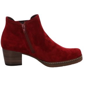 Gabor Comfort  Damenschuhe Stiefeletten Reißverschluss Stiefelette Rot Elegant, Schuhgröße:EUR 40 | UK 6.5