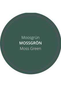 Leinölfarbe - Innen-& Außen - Moosgrün (1 Liter) - natürlicher Holzschutz - Schweden chemikalienfrei