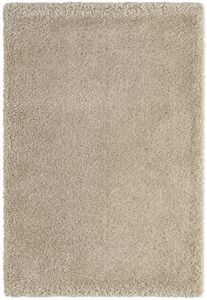 Teppich - Beige - 60 x 110 cm - recyceltes Material
