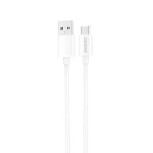 Dudao L4ST USB-A/USB-C kábel, 2A - 1m - Biela KP32934