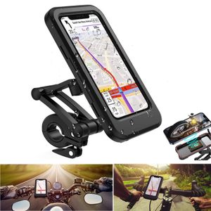 CoolGadget Lenker Tasche Handy-Halterung, (bis 6,3 Zoll, Smartphone Handy  Halter für Motorrad Bike Roller Scooter)
