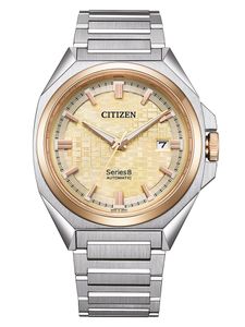 Citizen NB6059-57P Herren-Armbanduhr Automatik Series 8 Bicolor