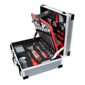 Tixit Alu-Werkzeugkoffer Kompakt 92 teilig. 60800