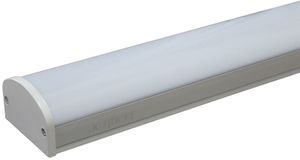 120cm Unterbaulampe unterbauleuchte Küchenleuchte LED Lichtleiste Aluminium 40w 3200lm Warmweiß