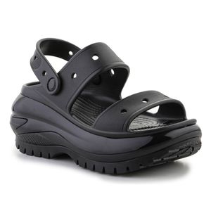 Crocs Classic Mega Crush Damen Schwarz Sandalen