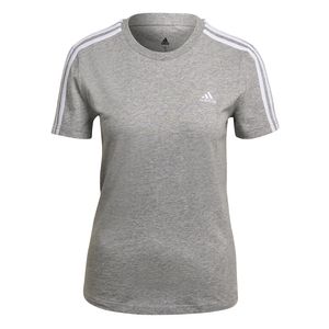 ADIDAS W 3S T-Shirt Damen grau L