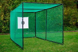 Golfnetz Übungskäfig 6 x 3 x 3m - Perfekt geeignet für alle Golfer - Geeignet für Innen- und Aussenbereich