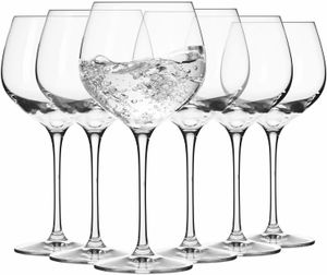 Krosno Harmony Gin und Tonic Glas Ballongläser Wassergläser | Set von 6 | 570 ML