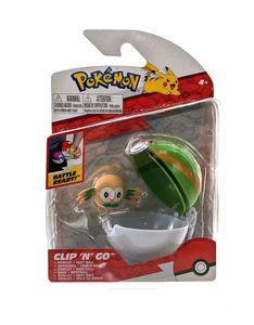 Pokémon - Clip'n Go Set Wave 10, Charakter :Bauz + Nestball