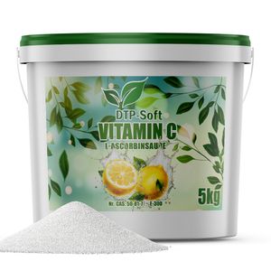 Vitamin C Pulver 5 kg | Vegan reine Ascorbinsäure ohne Zusätze hohe qualitat…