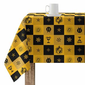 Fleckenabweisende geharzte Tischdecke Harry Potter Hufflepuff 200 x 140 cm