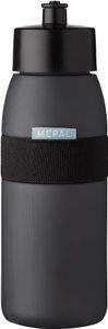MEPAL 107745041100 Trinkflasche Ellipse nordic black 0,5 l