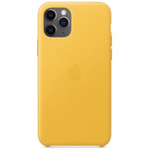 APPLE iPhone 11 Pro Leder Case sonnengelb