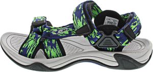 Detské turistické sandále CMP Hamal 38Q995422NL,38Q9954J22NL (39/b blue-verde fluo)