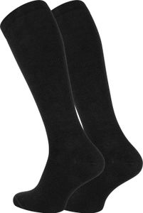 Cotton Prime® Stütz- und Reisekniestrümpfe mit Kompressionseffekt 39-42 schwarz
