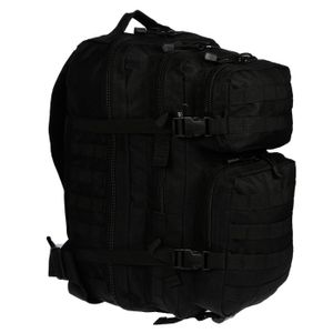 XL Rucksack Backpack Military Outdoor Schule Laptopfach 50 Liter Herren Damen Schwarz