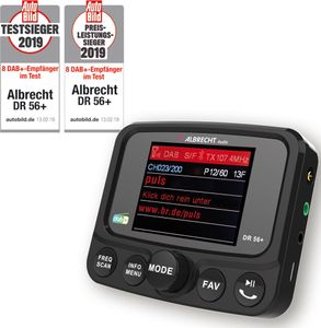 Albrecht DR56+, DAB+ Autoradio Tuner