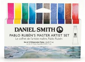 Daniel Smith Pablo Rubens Aquarell - Aquarellfarbe - Satz von 10 Tuben