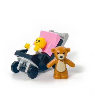 LEGO Kinderwagen-Set mit Teddybär