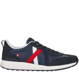 Sznurowane buty męskie Rieker 07603-14 Kolor: Niebieski Rozmiar: 44