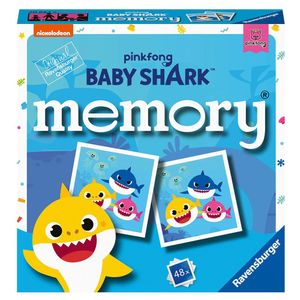 Ravensburger Baby Shark Mini-Memory-Spiel Passende Bilder Snap Paare Spiel fur Kinder ab 3 Jahren
