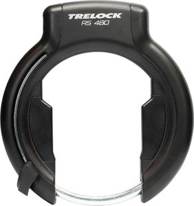Trelock Rs 480 Xl 75 Mm Fahrradschloss Für Den Rahmen Schwarz  Schwarz One Size