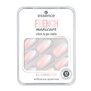 Essence French Manicure Click & Go Nails Artificial Nails #02-babyboomer Style #02-babyboomer