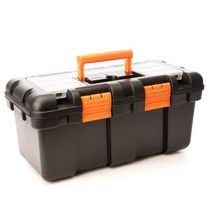 Werkzeugkoffer leer - aus schlagfestem Kunststoff - 51x25x23cm auch als Angelbox geeignet