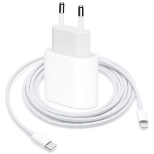 Apple 20W USB-C Power Adapter + 2m USB-C auf Lightning Kabel