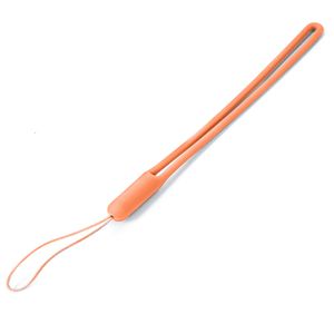 Kreatives praktisches elastisches Silikon -Handgelenk Handy Lanyard-Orange