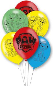 6Pk 11In Paw Patrol Latex Balloons