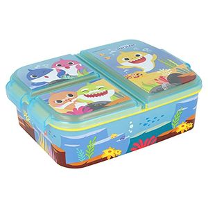 Kinder Brotdose | Lunchbox | Sandwichbox | Frühstücksbox Schule Kindergarten – Baby Shark