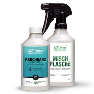 bio-chem Rauchharz-Entferner Grill & Backofenreiniger 500ml Konzentrat bis zu 20 l Reinigungslösung inklusive Mischflasche