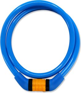 Fahrradschloss für Kinder und Erwachsene |Blau|Crazy Safety |Bunt & einfach