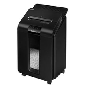 Fellowes AutoMax 100M Aktenvernichter Partikelschnitt-Zerkleinerung 22 cm Schwarz