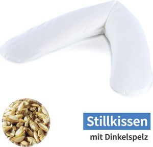 Theraline Stillkissen ohne Bezug mit Dinkelfüllung Stillkissen 190 x 38 cm