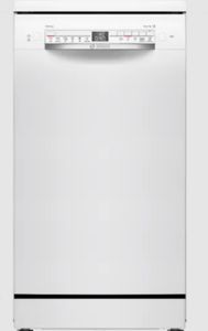 Bosch Serie 2 SPS2HKW58E, Stojací, Úzká (45 cm), Bílá, Bílá, Knoflíky, 1,75 m