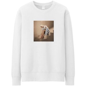 Ariana Grande - mikina pro muže/dámy Unisex RO2667 (XL) (bílá)