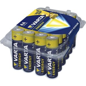 VARTA Alkaline Batterie Energy Mignon (AA/LR6) 24 Batterien