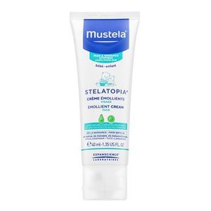 Mustela Bébé Stelatopia Emollient Cream Gesichtscreme für trockene und atopische Haut 40 ml