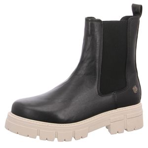 Apple of Eden Damen Stiefelette in Schwarz, Größe 40