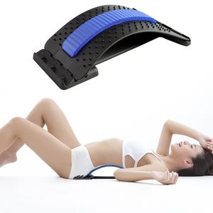 SWANEW Back Stretcher Masážny prístroj na úľavu od bolesti chrbta, krčná chrbtica, modrý