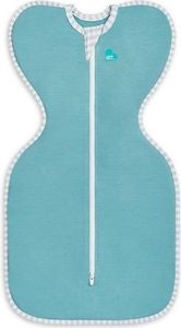 Love To Dream Swaddle UP, velikost XS, tyrkysová, STAGE 1, EcoVero