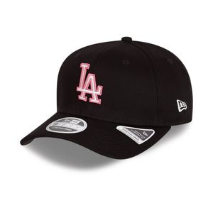 New Era - MLB Los Angeles Dodgers Neon Pop Outline 9Fifty Stretch Snapback Cap - Schwarz : Schwarz M-L