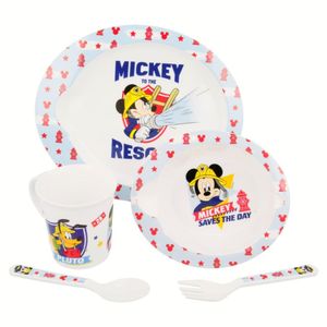 Mickey Mouse - Duży Zestaw Naczyń Do Mikrofali (5 Szt)