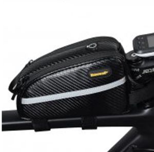 Fahrradtasche, T31 für Oberrahmen schwarz Carbon